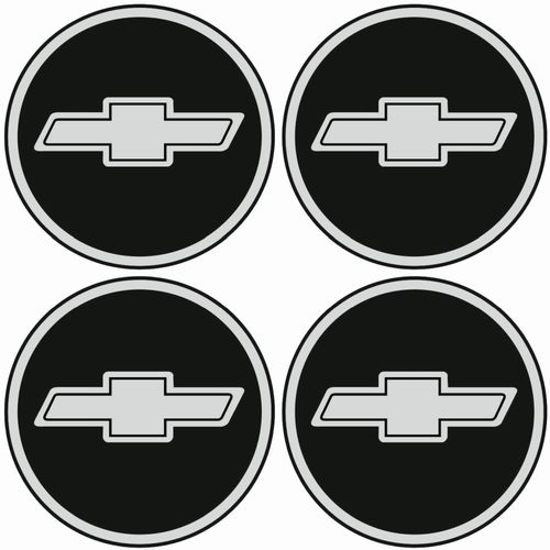 4 x  Chevrolet Emblem  Felgen Aufkleber Logo Nabendeckel Nabenkappe Radkappe 4 x 56 mm